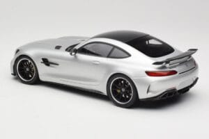 Mercedes AMG GT R C190 Srebrny Minichamps 1:18 155036025 Metal — zdjęcie 5 z 6
