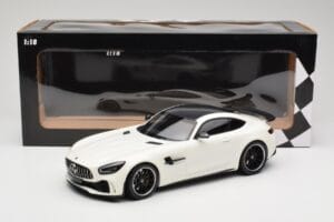 Mercedes AMG GT R C190 Biały Metalik Minichamps 1:18 155036028 Metal — zdjęcie 6 z 6