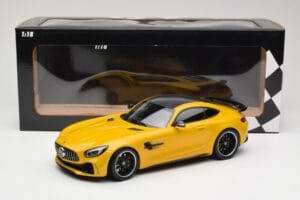 Mercedes AMG GT R C190 Żółty Minichamps 1:18 155036021 Metal — zdjęcie 6 z 6