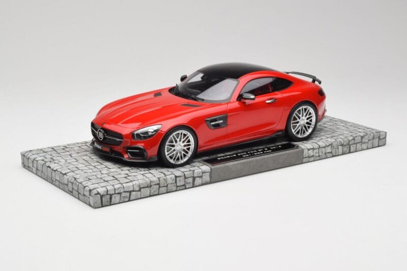 Mercedes Brabus AMG GT S C190 600 Mars Czerwony Minichamps 1:18 107032521 Metal