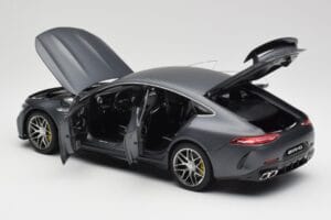 Mercedes AMG GT 63 S X290 Aero Package Designo Selenite Szary Magno Norev 1:18 B66961038 Metal — zdjęcie 5 z 8