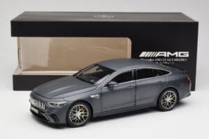 Mercedes AMG GT 63 S X290 Aero Package Designo Selenite Szary Magno Norev 1:18 B66961038 Metal — zdjęcie 8 z 8