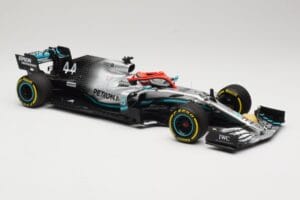 Mercedes AMG Petronas Motorsport W10 #44 L. Hamilton Winner Monaco GP 2019 Minichamps 1:18 110190644 Metal — zdjęcie 4 z 6