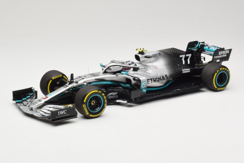 Mercedes AMG Petronas Motorsport W10 #77 V. Bottas 2nd Place Chinese GP 2019 Minichamps 1:18 110190377 Metal