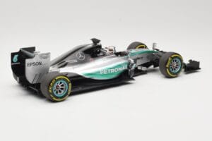 Mercedes AMG Petronas W06 Hybrid #44 L. Hamilton F1 World Champion 2015 Minichamps 1:18 186150044 Metal — zdjęcie 2 z 6