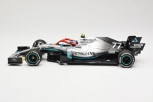 Mercedes AMG Petronas W10 #77 V. Bottas 3rd Place Monaco GP 2019 Minichamps 1:18 110190677 Metal — zdjęcie 3 z 6