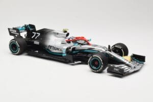 Mercedes AMG Petronas W10 #77 V. Bottas 3rd Place Monaco GP 2019 Minichamps 1:18 110190677 Metal — zdjęcie 4 z 6
