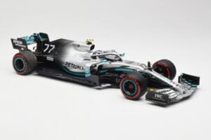Mercedes AMG Petronas W10 #77 V. Bottas British GP 2019 Minichamps 1:18 110191077 Metal — zdjęcie 4 z 6