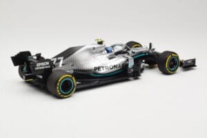 Mercedes AMG Petronas W10 #77 V. Bottas Winner USA GP 2019 Minichamps 1:18 110191877 Metal — zdjęcie 2 z 6