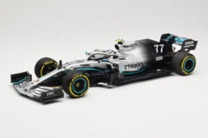Mercedes AMG Petronas W10 #77 V. Bottas Winner USA GP 2019 Minichamps 1:18 110191877 Metal