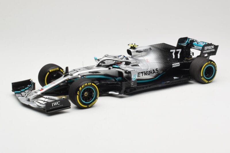 Mercedes AMG Petronas W10 #77 V. Bottas Winner USA GP 2019 Minichamps 1:18 110191877 Metal