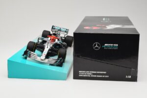 Mercedes AMG Petronas W10 EQ Power+ #44 L. Hamilton Monaco GP Winner 2019 Minichamps 1:18 113190644 Metal — zdjęcie 6 z 6