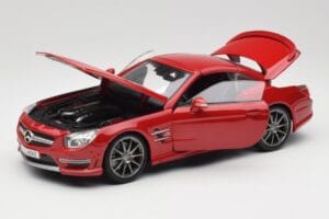 Mercedes AMG SL 63 R231 Czerwony Maisto 1:18 36199 Metal — zdjęcie 2 z 8