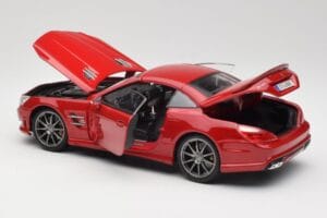 Mercedes AMG SL 63 R231 Czerwony Maisto 1:18 36199 Metal — zdjęcie 5 z 8