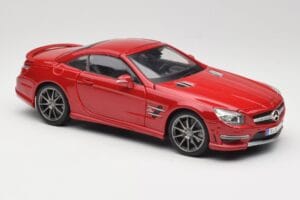 Mercedes AMG SL 63 R231 Czerwony Maisto 1:18 36199 Metal — zdjęcie 6 z 8