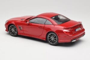 Mercedes AMG SL 63 R231 Czerwony Maisto 1:18 36199 Metal — zdjęcie 7 z 8