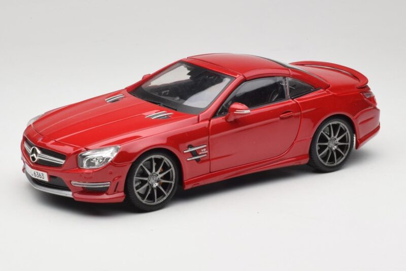 Mercedes AMG SL 63 R231 Czerwony Maisto 1:18 36199 Metal