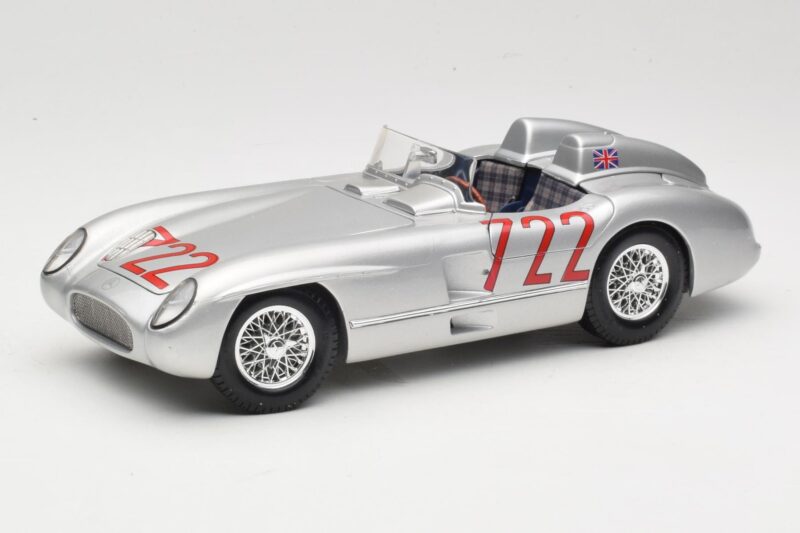 Mercedes 300 SLR W196S #722 S. Moss / D. Jenkinson Mille Miglia Winner 1955 Maisto 1:18 536887 Metal