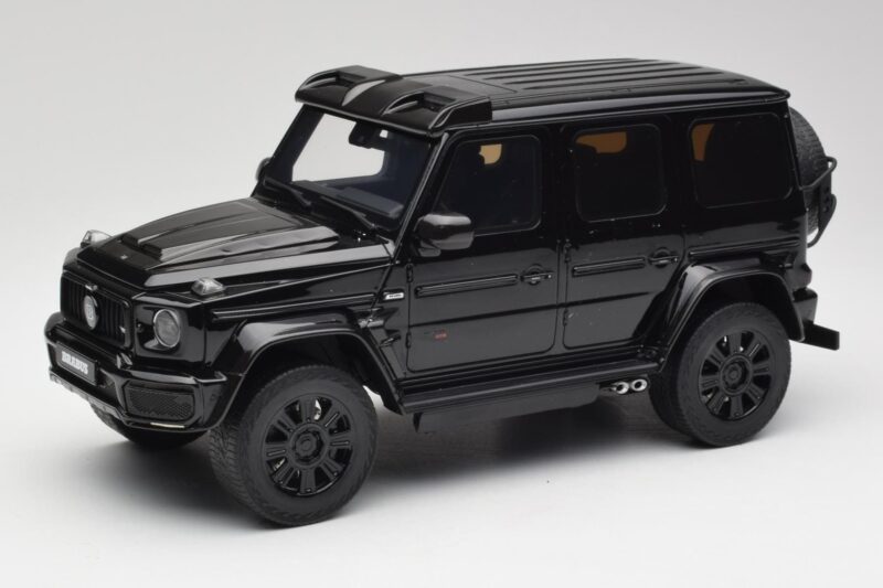 Mercedes Brabus G800 W463 4x4 Obsidian Czarny GT Spirit 1:18 GT500 Żywica