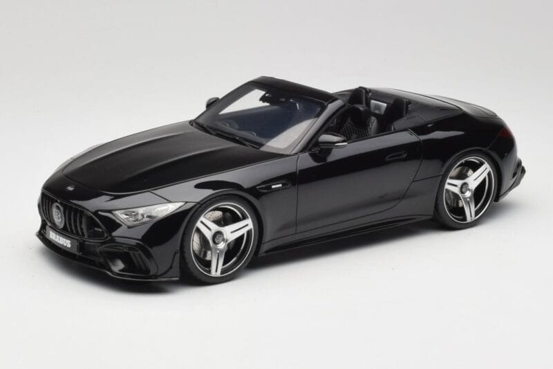 Mercedes Brabus S-Class W223 750 Bodo Buschmann Edition Obsidian Black GT Spirit 1:18 GT503 Żywica