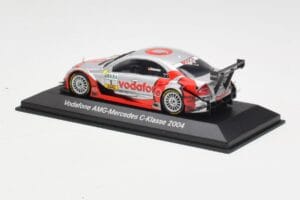 Mercedes C-Class C203 #1 Vodafone AMG B. Schneider DTM 2004 Minichamps 1:43 B66962207 Metal — zdjęcie 3 z 4