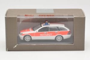 Mercedes C-Class S203 Notarzt Minichamps 1:43 430030190 Metal — zdjęcie 4 z 4