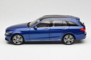 Mercedes C-Class S205 T-Modell Brilliant Niebieski Metalik Norev 1:18 B66960257 Metal — zdjęcie 4 z 8