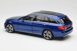Mercedes C-Class S205 T-Modell Brilliant Niebieski Metalik Norev 1:18 B66960257 Metal — zdjęcie 7 z 8