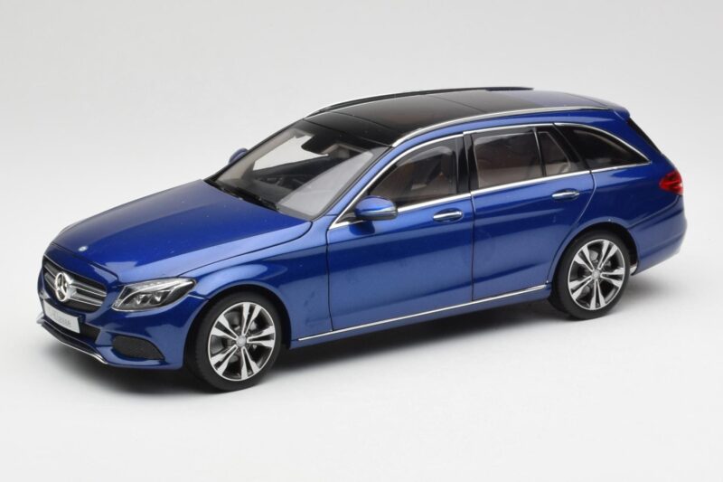 Mercedes C-Class S205 T-Modell Brilliant Niebieski Metalik Norev 1:18 B66960257 Metal