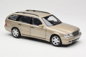 Mercedes C-Class T-Model W202 Smoke Silver Norev 1:18 183388 Metal — zdjęcie 6 z 8