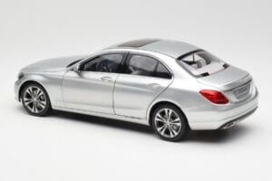 Mercedes C-Class W205 Iridium Srebrny Metalik Norev 1:18 B66960253 Metal — zdjęcie 7 z 8