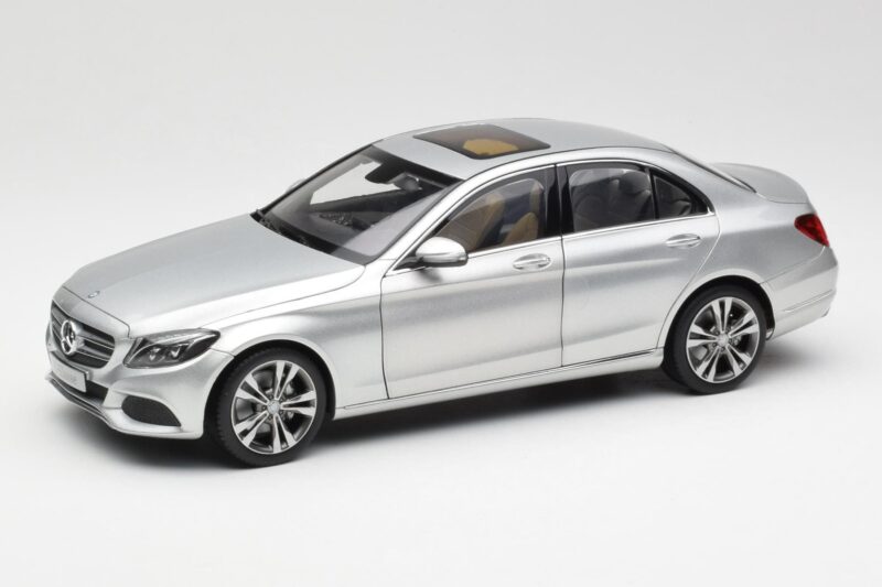 Mercedes C-Class W205 Iridium Srebrny Metalik Norev 1:18 B66960253 Metal