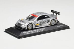 Mercedes C-Class W203 #8 Team AMG DTM Test Car 2004 Minichamps 1:43 400043498 Metal — zdjęcie 2 z 4