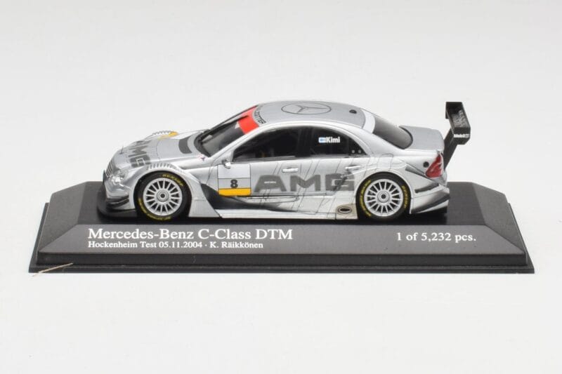 Mercedes C-Class W203 #8 Team AMG DTM Test Car 2004 Minichamps 1:43 400043498 Metal