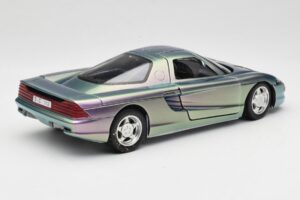 Mercedes C112 Fioletowy Guiloy 1:18 GI001 Metal — zdjęcie 3 z 8