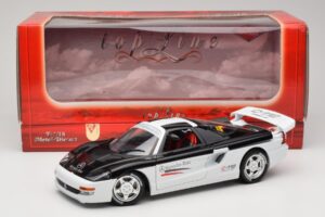 Mercedes C112 Sport Biały & Czarny Guiloy 1:18 68521 Metal — zdjęcie 8 z 8