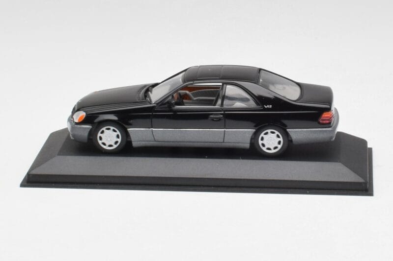 Mercedes C140 600 SEC Czarny Minichamps 1:43 32600 Metal