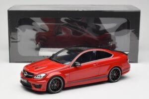 Mercedes AMG C63 W204 Edition 507 Czerwony GT Spirit 1:18 GT920 Żywica — zdjęcie 5 z 5