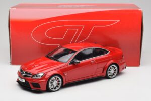 Mercedes AMG C63 W204 Czerwony 2nd Choice GT Spirit 1:18 GT065-D1 Żywica — zdjęcie 6 z 6
