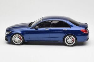 Mercedes AMG C63 S W205 Niebieski GT Spirit 1:18 ZM044 Żywica — zdjęcie 3 z 6
