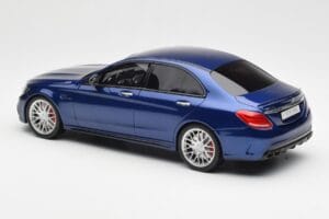 Mercedes AMG C63 S W205 Niebieski GT Spirit 1:18 ZM044 Żywica — zdjęcie 5 z 6