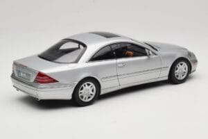 Mercedes CL 500 C215 Srebrny AUTOart 1:18 B66962152 Metal — zdjęcie 3 z 8