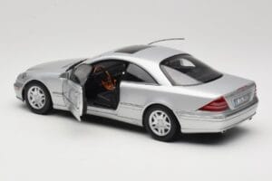 Mercedes CL 500 C215 Srebrny AUTOart 1:18 B66962152 Metal — zdjęcie 5 z 8
