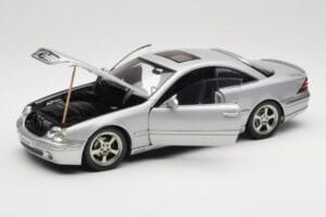 Mercedes CL500 C215 Lorinser Silver Metallic AUTOart 1:18 70121 Metal — zdjęcie 2 z 8