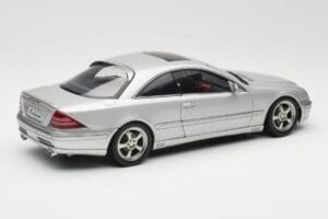 Mercedes CL500 C215 Lorinser Silver Metallic AUTOart 1:18 70121 Metal — zdjęcie 3 z 8
