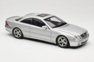 Mercedes CL500 C215 Lorinser Silver Metallic AUTOart 1:18 70121 Metal — zdjęcie 6 z 8
