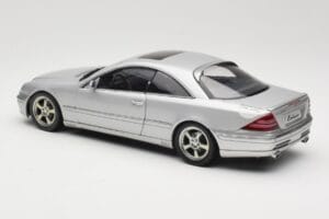 Mercedes CL500 C215 Lorinser Silver Metallic AUTOart 1:18 70121 Metal — zdjęcie 7 z 8