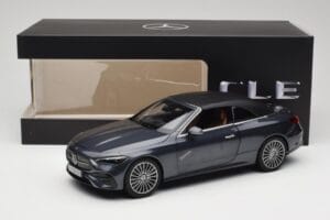 Mercedes CLE Kabriolet A236 Ciemnoszary Norev 1:18 B66960654 Metal — zdjęcie 9 z 9