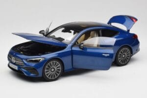 Mercedes CLE Coupe C236 Niebieski Norev 1:18 B66960597 Metal — zdjęcie 2 z 8