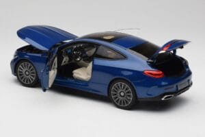 Mercedes CLE Coupe C236 Niebieski Norev 1:18 B66960597 Metal — zdjęcie 5 z 8